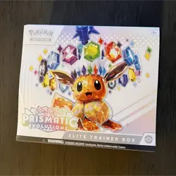 Pokemon Scarlet & Violet Prismatic Evolutions Elite Trainer Box *TEAR IN WRAP - Image 1