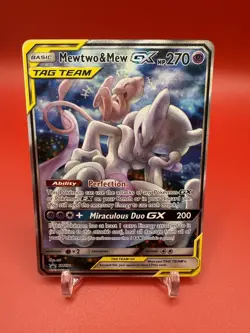 Pokemon TCG Mewtwo & Mew GX Tag Team SM191 Holo Rare NM/MT - Image 1