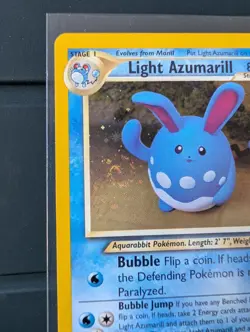 Pokemon WOTC Neo Destiny: Light Azumarill Holo 13/105 - NM/LP - Swirl - Image 2