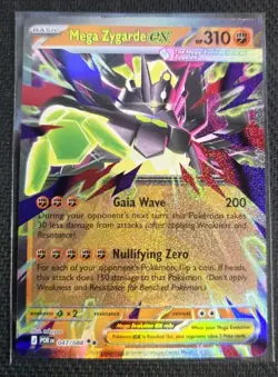 Pokemon Perfect Order Mega Evolution Mega Zygarde Ex 047/088 - Image 1