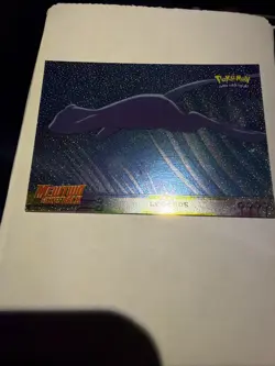 1998 Topps Pokemon Mewtwo Strikes Back Movie Legends #1 Holo NM/LP Black Label - Image 1