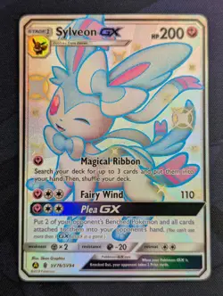 Pokemon TCG: Sylveon GX SV76/SV94 Hidden Fates: Shiny Vault NM - Image 1