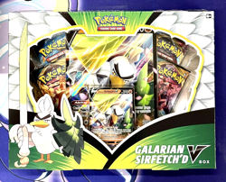 Pokemon TCG Galarian Sirfetch’d V Box - Factory Sealed - Image 1