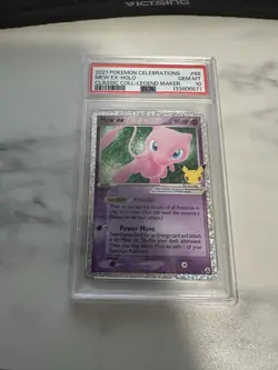 Mew ex 88/92 Celebrations: Classic Collection Holo Pokemon TCG - PSA 10 Gem Mint - Image 1