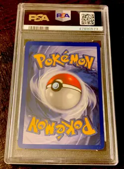 Pokemon Base Set 2 Wigglytuff #19 HOLO Swirl PSA 7.5 NM+ Freshly Graded - Rare! - Image 2
