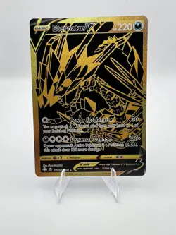Pokemon Eternatus V SV121/SV122 Shining Fates Shiny Vault Gold Full Art NM - Image 1