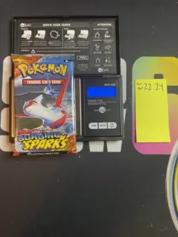 22.24g VERY HEAVY Surging Sparks Pokemon Sealed Booster Pack New SIR/HRU - Image 1