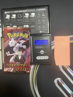 22.41g VERY HEAVY Destined Rivals Pokemon Sealed Booster Pack New SIR/HRU - Image 1