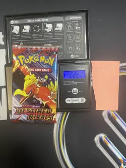 22.21g VERY HEAVY Destined Rivals Pokemon Sealed Booster Pack New SIR/HRU - Image 1