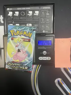 22.46g VERY HEAVY Journey Together Pokemon Sealed Booster Pack New SIR/HRU - Image 1