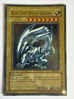 Blue-Eyes White Dragon SDK-001 Ultra Rare Unlimited HP - Image 1