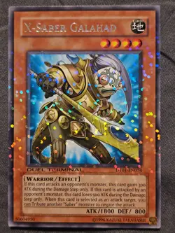X-Saber Galahad DT01-EN074 Duel Terminal 1 Limited Edition LP - Image 1