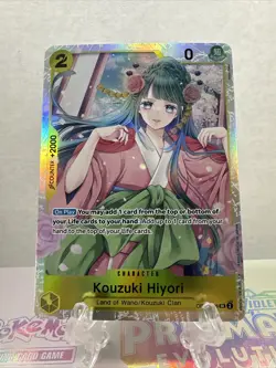 Kouzuki Hiyori SR English | Wings of the Captain | One Piece TCG OP06-106 | NM - Image 1