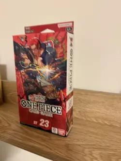 One Piece ST-23 Shanks Starter Deck + OP-11 Booster Pack Inside 🔥 - Image 1