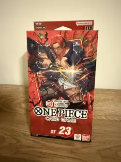One Piece ST-23 Shanks Starter Deck + OP-11 Booster Pack Inside 🔥 - Image 2