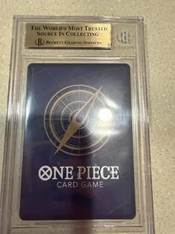 BGS 9.5 GOLD MARSHALL D. TEACH One Piece 2025 OP12 3rd Anniversary SP Japanese - Image 3