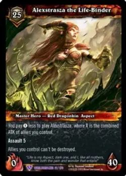 Alexstrasza the Life-Binder - Worldbreaker - World of Warcraft TCG - Image 1