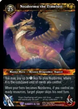Nozdormu the Timeless - War of the Elements - World of Warcraft TCG - Image 1