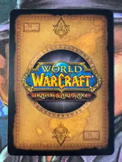 World of Warcraft TCG Promo Crafted 6/9 Staff of Sorceror-Thane Thaurissan - Image 2