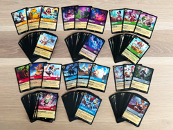 Disney Lorcana Azurite Sea Lot of 188 Cards non-foil C, UC, R, SR -no duplicates - Image 1