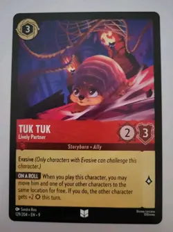 Disney Lorcana TCG - Fabled: Tuk Tuk (129/204) - Uncommon - Near Mint - Image 1