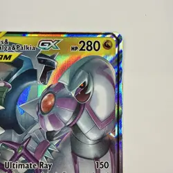 Pokemon TCG Arceus & Dialga & Palkia GX 156/236 Cosmic Eclipse Ultra Rare Card - Image 4