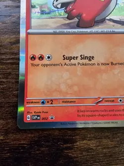 Fuecoco 002 Sv: Scarlet & Violet Promo Cards Holo Pokemon TCG - Image 3