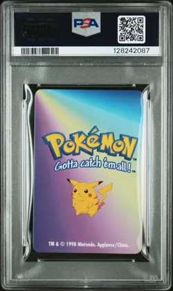 1998 KFC POKEMON CARD GAME #123 SCYTHER PSA 8 - Image 2