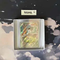 Meowth 106/094 Phantasmal Flames Full Illustration Art Holo Pokemon Card NM/M - Image 1