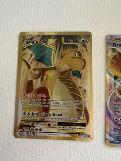 Dragonite Pokemon TCG Card Lot 3 EX GX Foil Basic Stage 2 2016 2019 English - Image 2