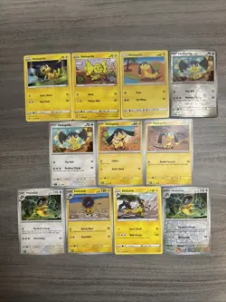 Helioptile Heliolisk Pokemon Card Collection Lot Of 11 With Reverse Holos - Image 1