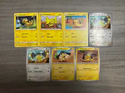 Helioptile Heliolisk Pokemon Card Collection Lot Of 11 With Reverse Holos - Image 2