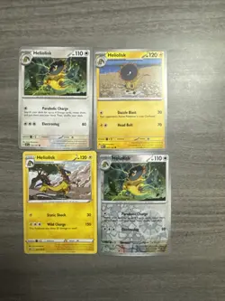 Helioptile Heliolisk Pokemon Card Collection Lot Of 11 With Reverse Holos - Image 3