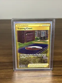 Training Court #282/264 Fusion Strike - Holo Gold Secret Rare Pokemon Card - Image 1
