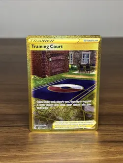 Training Court #282/264 Fusion Strike - Holo Gold Secret Rare Pokemon Card - Image 2