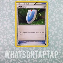 Pokemon Card VS Seeker 109/119 Uncommon Regular XY Phantom Forces Singles MP - Image 1