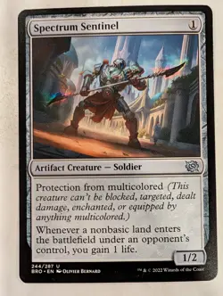 Spectrum Sentinel - The Brothers' War Magic the Gathering MTG Nice! - Image 1