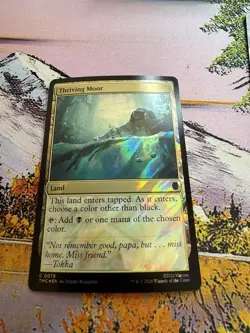Thriving Moor - Surge Foil Teenage Mutant Ninja Turtles MTG - Image 2