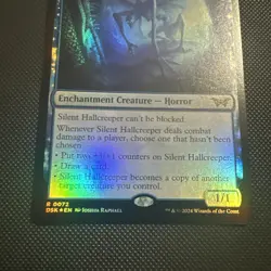 Silent Hallcreeper MTG Duskmourn: House of Horror FOIL - Image 2