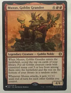 MTG Muxus, Goblin Grandee (JMP-24/3168) The List NM - The List - Image 2