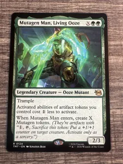 MUTAGEN MAN, LIVING OOZE x1 mtg NM-M Teenage Mutant Ninja Turtles 1 Rare - Image 1