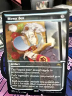 mtg Mirror Box, Kamigawa Neon Dynasty, unplayed - Image 1