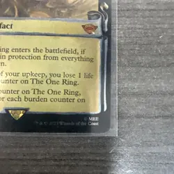 MTG The One Ring (Showcase Scrolls) LP Foil English Lord Of The Rings LOTR Magic - Image 3