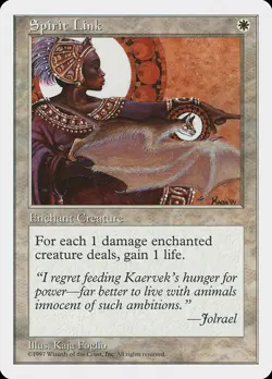 4x Spirit Link - LP - 5th Edition - SPARROW MAGIC - mtg - Image 1