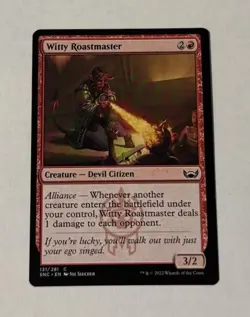 MTG Witty Roastmaster - Streets of New Capenna LP - Image 1