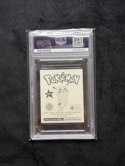 PSA 9 MINT 1999 MERLIN POKEMON S19 SCYTHER-PRISM - Image 2