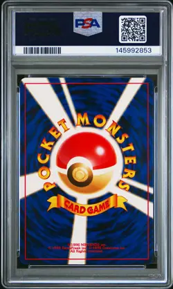 2001 POKEMON JAPANESE NEO 4 #92 GASTLY PSA 9 - Image 2