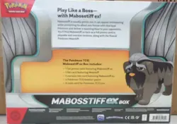 Pokemon TCG Mabosstiff EX Display Box W/ 4 Booster Packs New/Sealed - Image 2