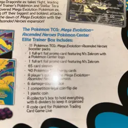 Pokemon Center Mega Evolution Ascended Heroes Elite Trainer Box Dragonite Zekrom - Image 5