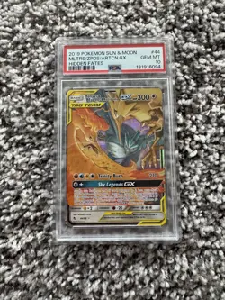 Pokemon 2019 Moltres Zapdos Articuno GX 44/68 Hidden Fates Ultra Rare Holo PSA … - Image 1